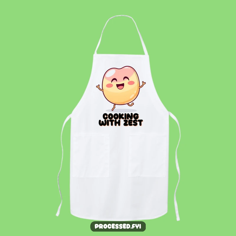 Funny Jelly Bean Apron: Hilarious Kitchen Wear for Hopping Cooks