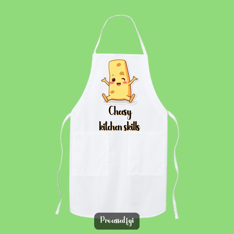 Funny Cheese Wedge Apron: Cook with Flexibility, Splitting with Fun!