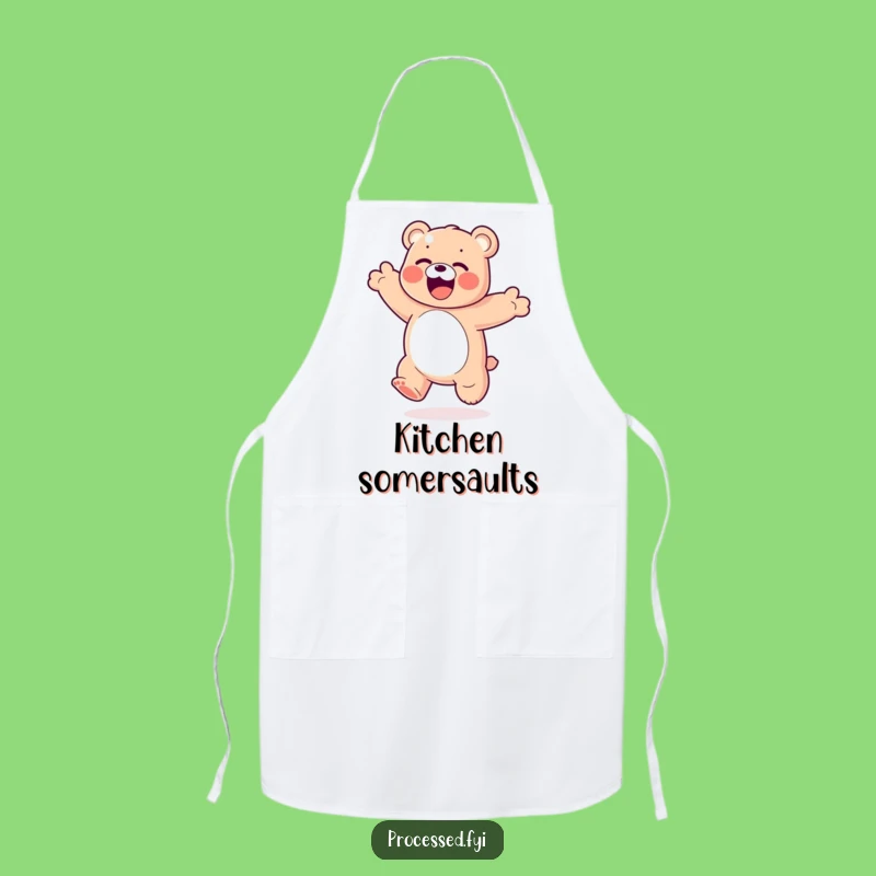 Funny Gummy Bear Apron: Sweet Kitchen Fun - A Hilarious & Funny Gift!