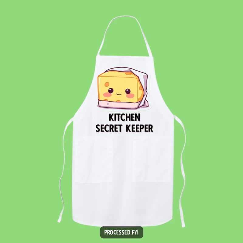 Funny Shy Cheese Apron: Kitchen Charm - A Hilarious & Funny Gift!