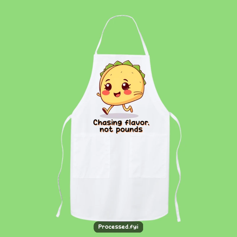 Funny Taco Apron: Hilarious Kitchen Wear for Determined Cooks