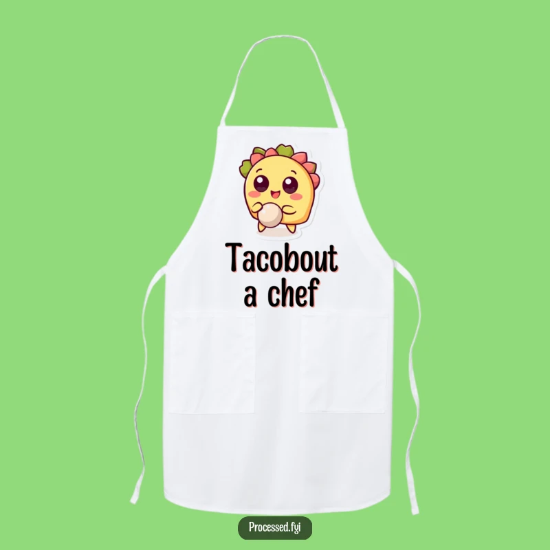 Funny Taco Ball Apron: Hilarious Kitchen Gift for Food Lovers
