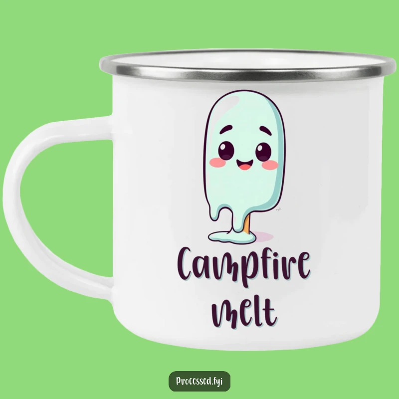 Funny Melting Popsicle Camping Mug: Hilarious Summer Adventure Gift