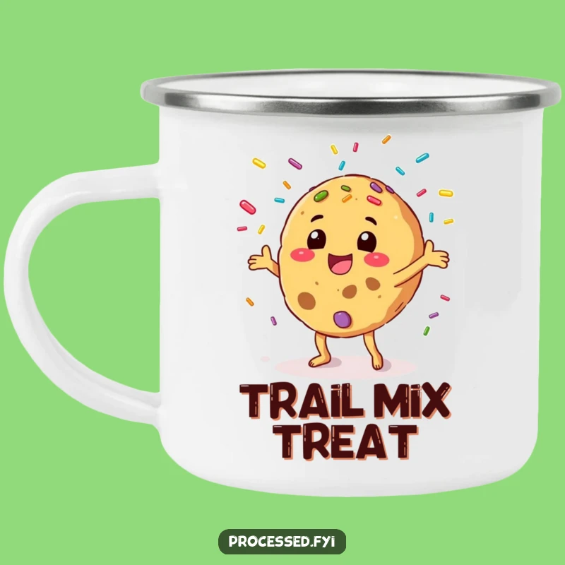 Funny Cookie Juggling Camping Mug - Durable Sprinkles Cup for Sweet Adventures
