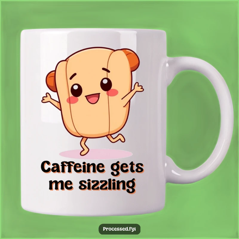 Funny Dancing Hotdog Mug: Hilarious Foodie Fun Gift