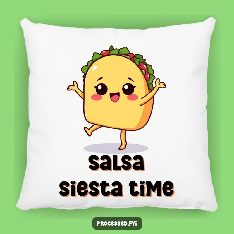 Comfy Taco Pillow - Sassy Dance Accent Cushion
