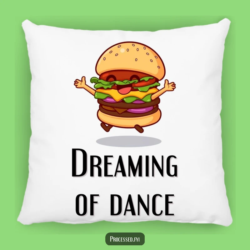 Funny Dancing Hamburger Pillow - Comfy Moves and Hilarious Comfort Gift!