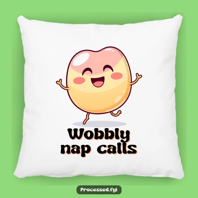 Funny Jelly Bean Pillow: Cozy Comfort with a Hilarious Hop Design