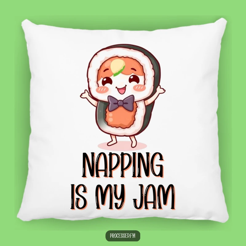 Funny Sushi Roll Dance Pillow: Cozy Comfort for Foodie Lovers