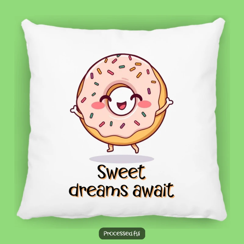 Funny Donut Dance Pillow: Comfy & Hilarious Sweet Gift