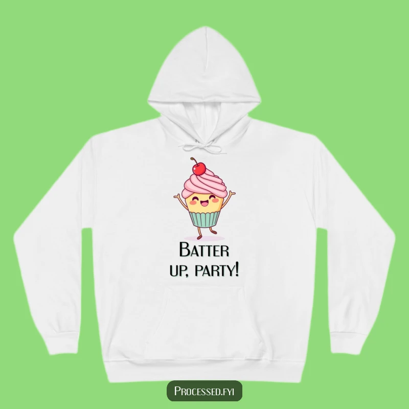 Funny Cozy Cupcake Jig Hoodie: Warmth and Sweet Celebration