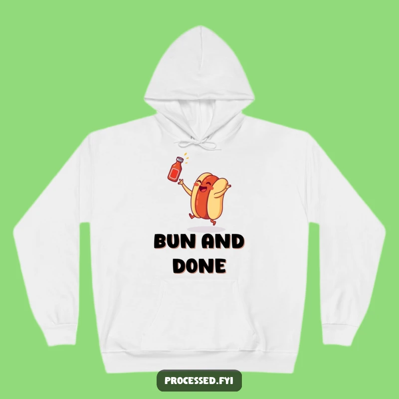 Cozy Funny Hot Dog Dancing Hoodie: Warmth with a Wiener Kick