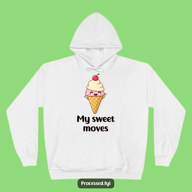 Funny Ice Cream Cone Hoodie: Cozy Shimmies for Hilarious Comfort!
