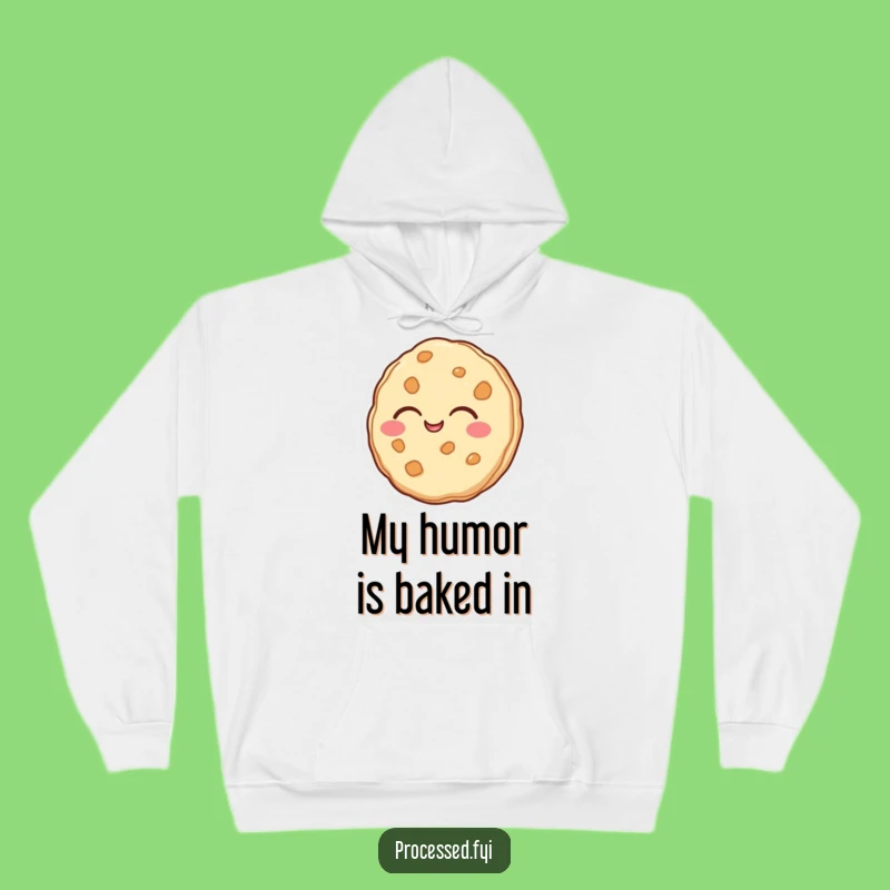 Cozy Funny Laughing Cookie Hoodie: Warmth and Laughter Guaranteed
