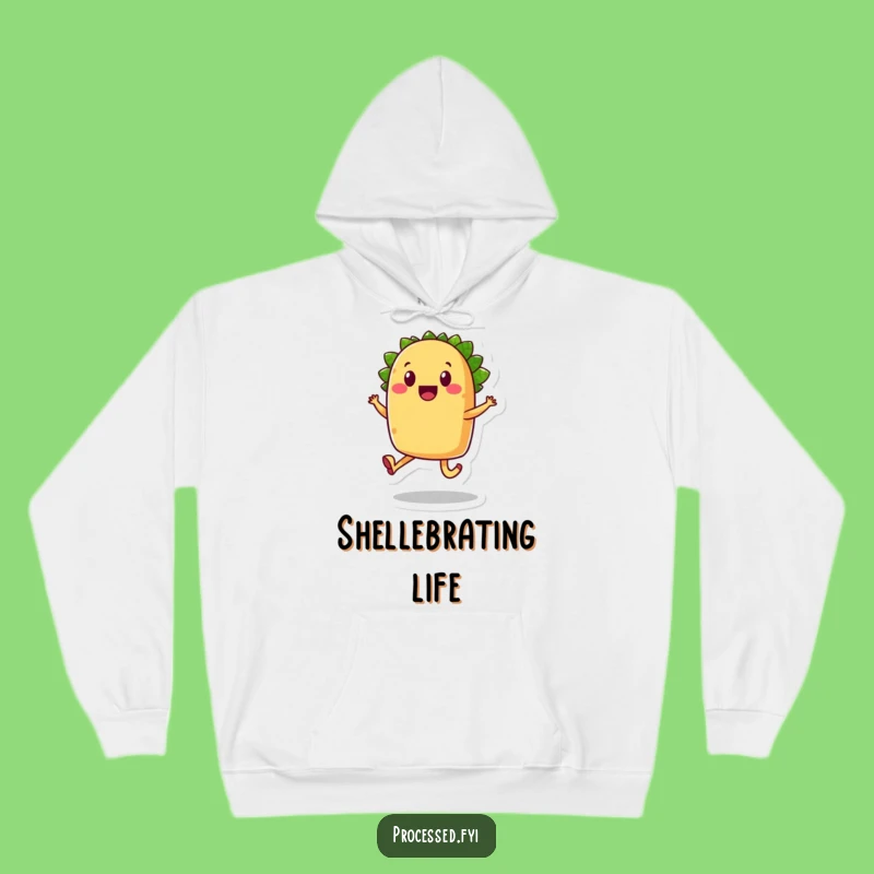 Funny Taco Skip Hoodie: Cozy & Delicious Animal Sweatshirt Gift