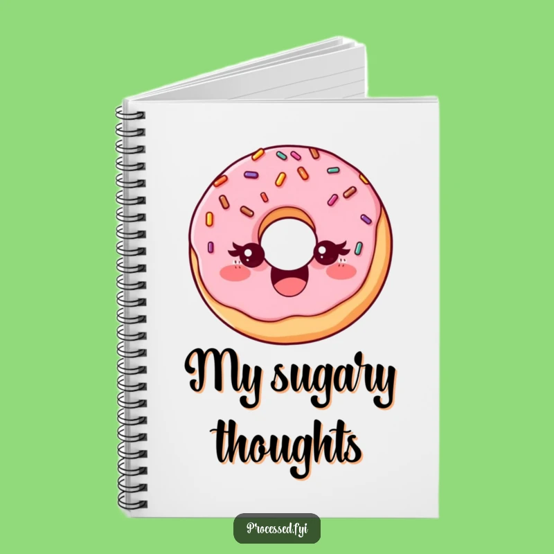 Funny Donut Wink Notebook: Delightful Journal for Sweet Ideas