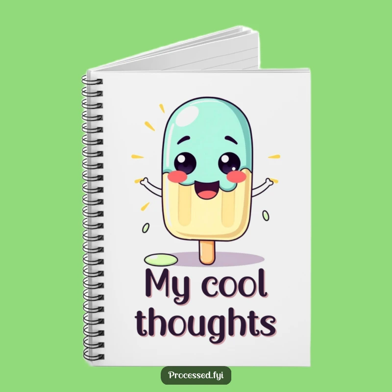 Funny Proud Melting Popsicle Notebook: Jot Down Ideas with Summer Coolness!