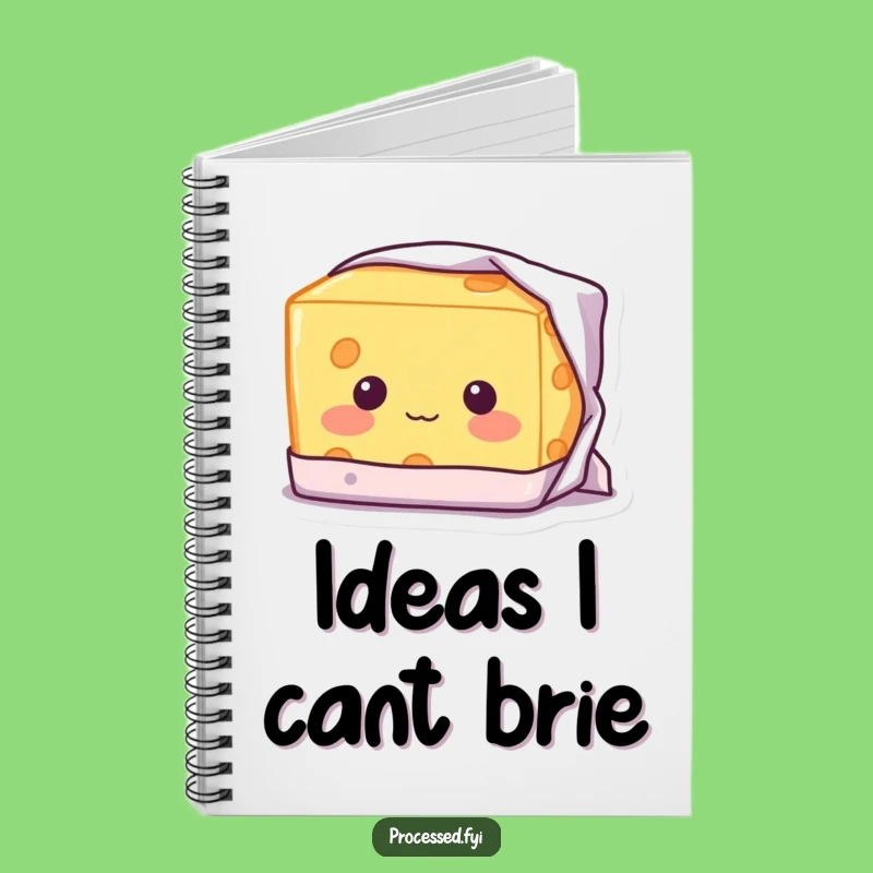 Funny Shy Cheese Notebook: Cheesy Thoughts Keeper - The Perfect Funny Gift!
