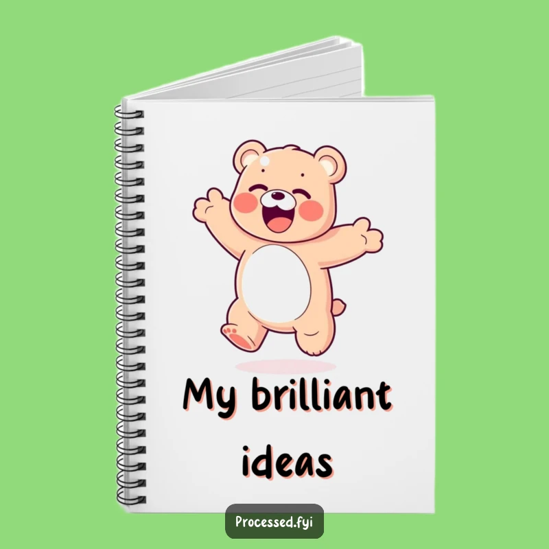 Funny Gummy Bear Notebook: Sweet Ideas Flip - The Perfect Funny Gift!