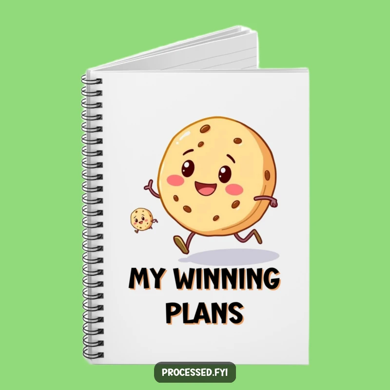 Funny Cookie Race Journal: Track Your Goals with Speed