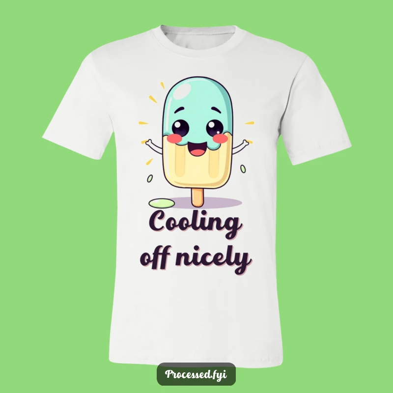 Funny Proud Melting Popsicle T-Shirt: Wear Your Summer Pride Coolly!