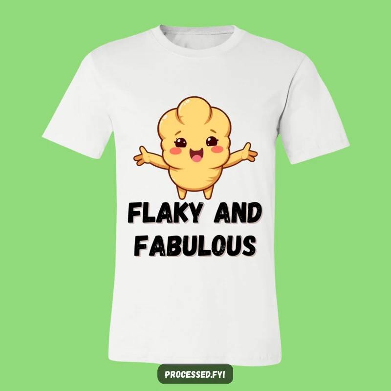 Funny Croissant Hug T-Shirt: Wearable Warm Wishes for Pastry Fans