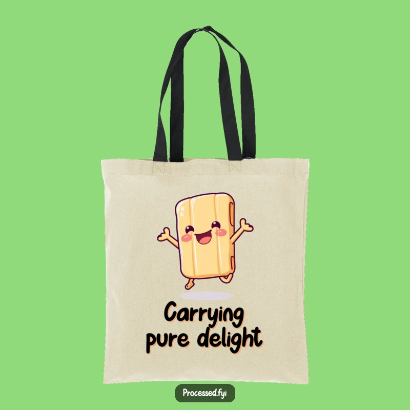 Funny Candy Bar Tote Bag: Carry Your Delight in Hilarious Style!
