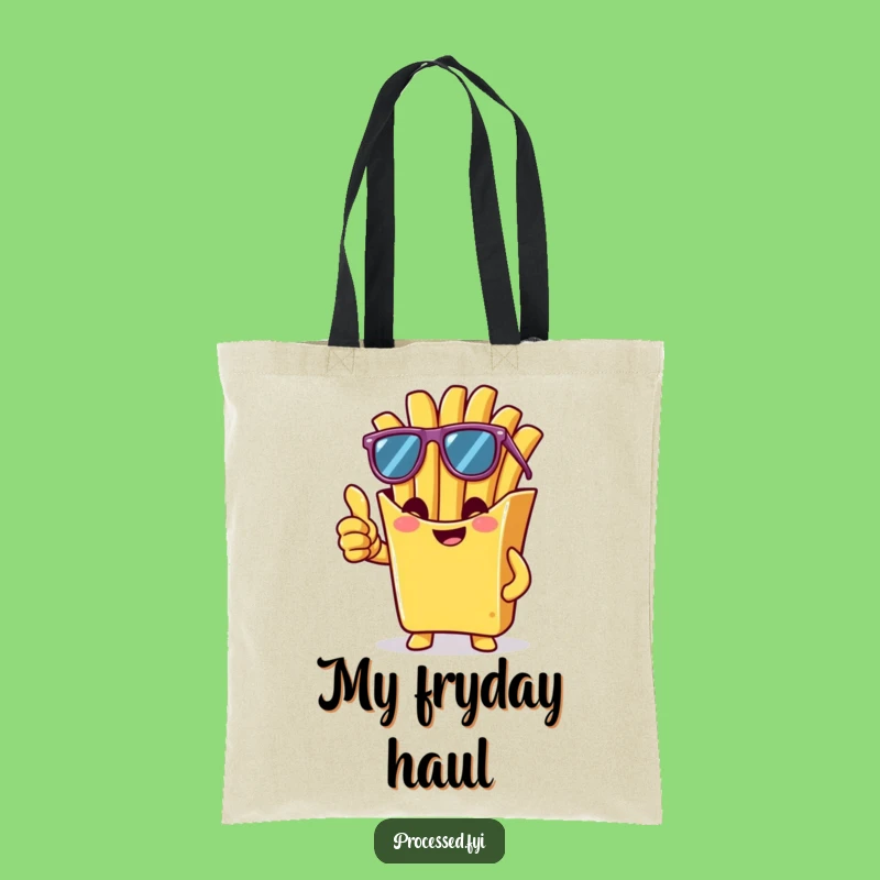 Funny French Fry Tote Bag: Carry Your Coolness with Style